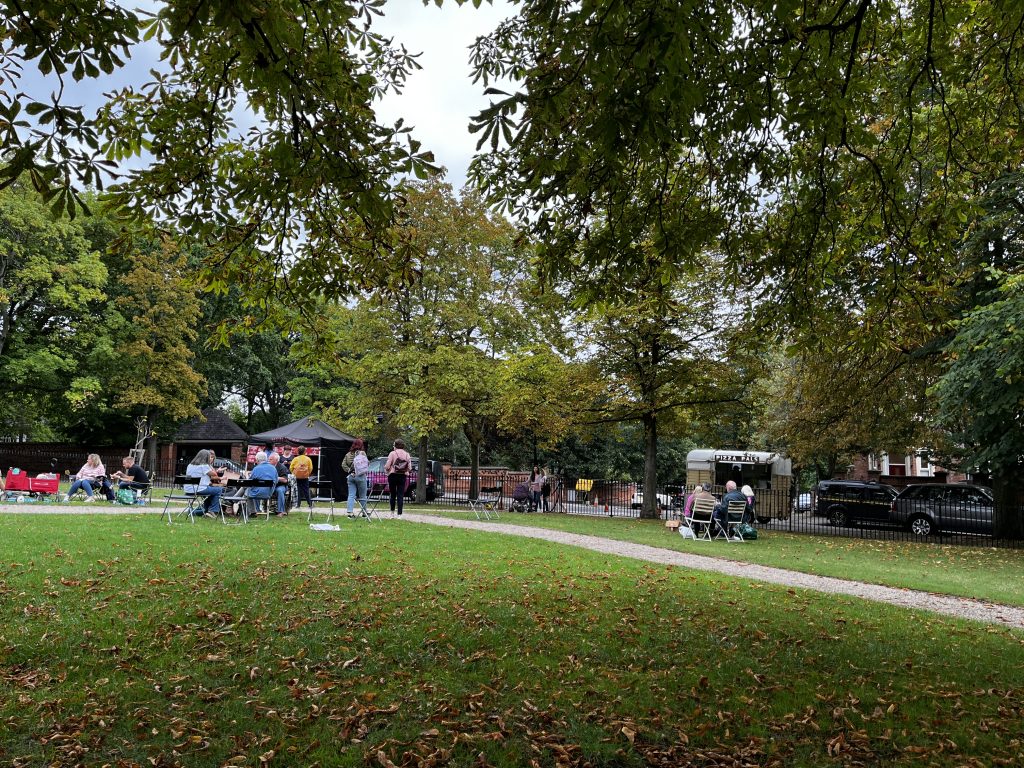 Boules dans le Park